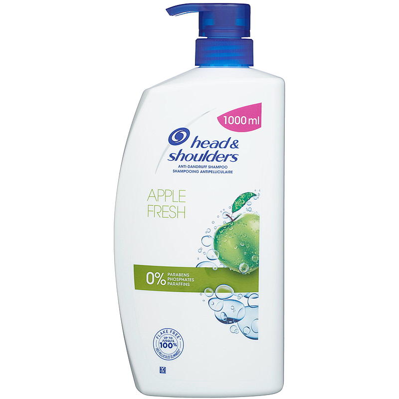 H&S H&S shampoo m/pumpe 1 l Apple fresh