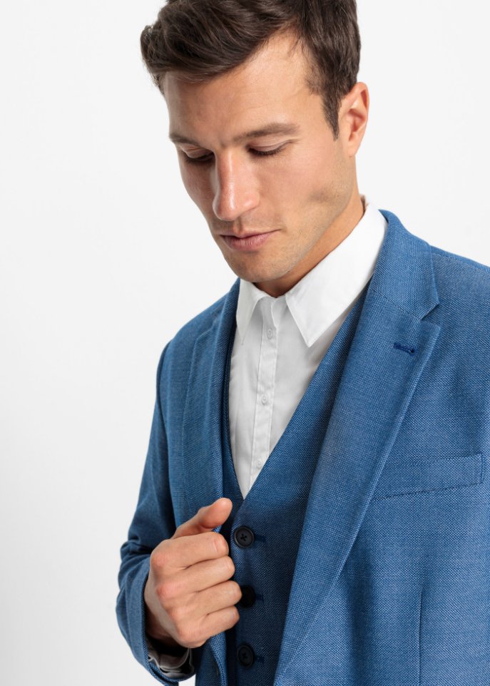 Anzug (3-tlg.Set): Sakko, Hose, Weste