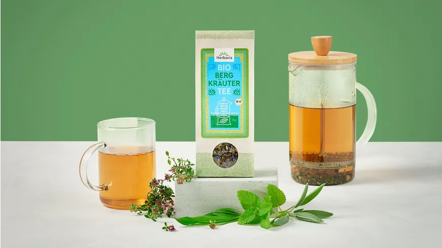 Herbaria Bio Teemischung Bergkräutertee 30 g