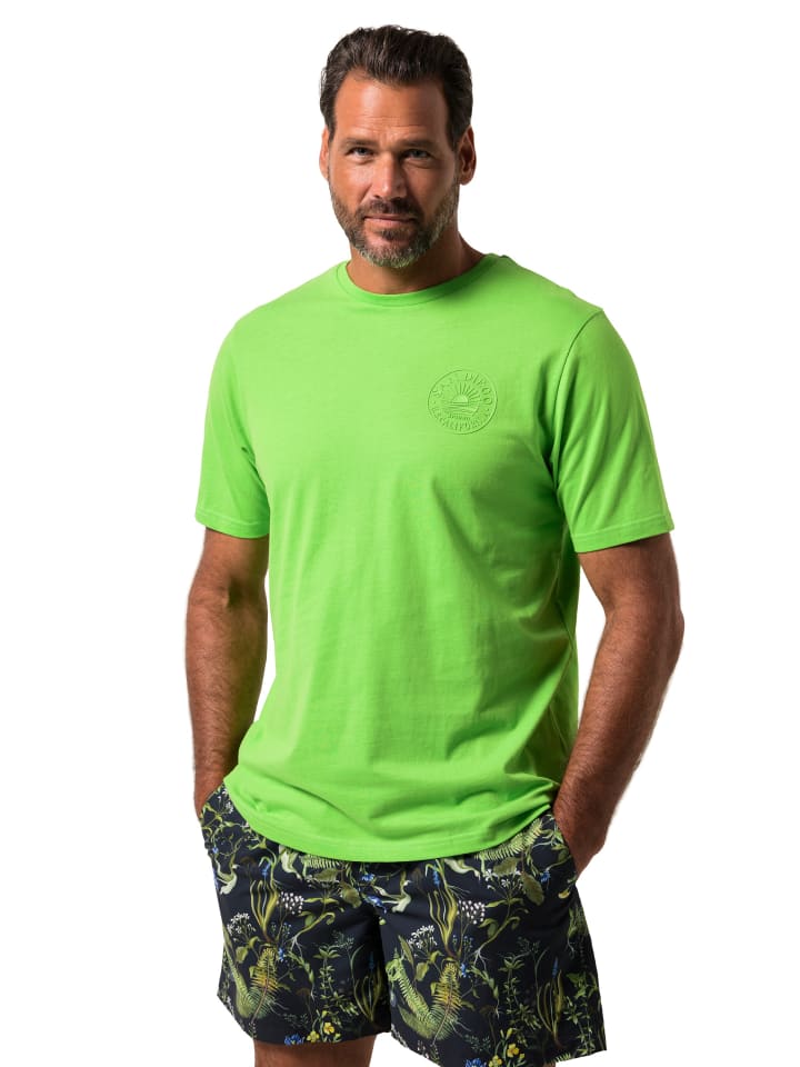 JP1880 Kurzarm T-Shirt in grasgrün günstig kaufen