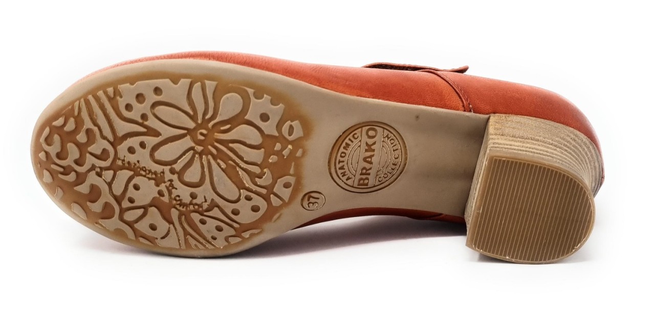 BRAKO Ballerinas braun