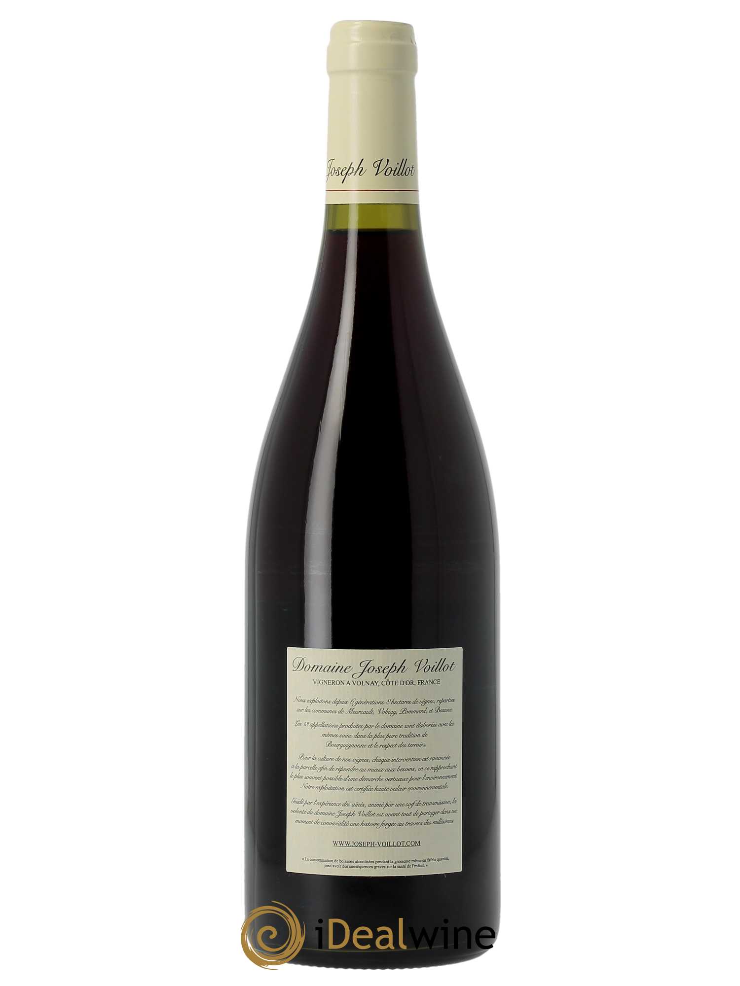 Volnay 1er Cru les Champans Joseph Voillot (Domaine)  2021 - Lot de 1 Bouteille