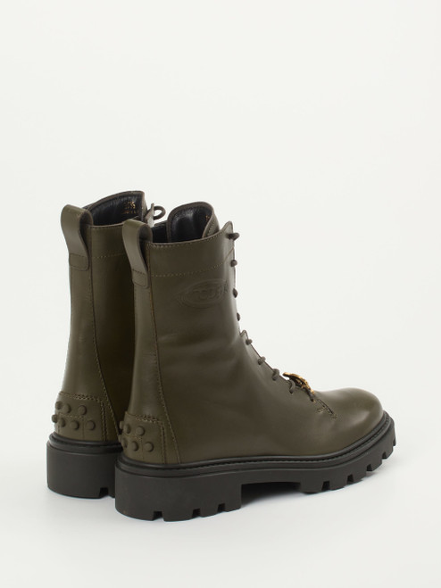 Schnürstiefelette-17236590011 Tod's