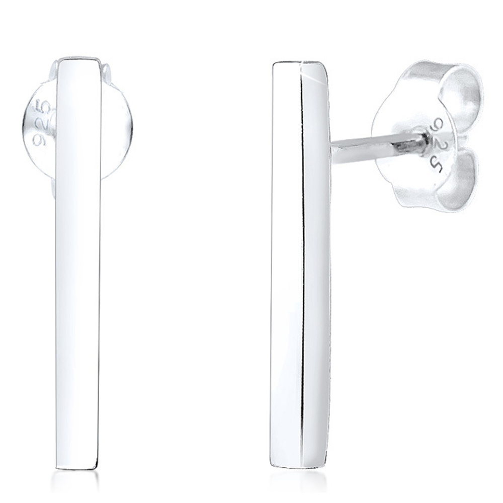 Elli Elli by Julie & Grace Boucles d'Oreilles Bar Geo Boucles d'Oreilles Femme - Argen Boucles d'oreilles