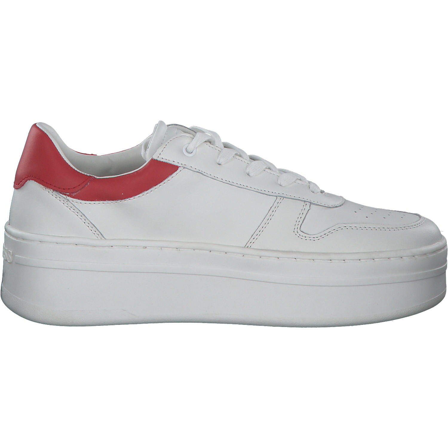 Guess Lifet FL6LIF, Schnürschuhe, Damen, white/red