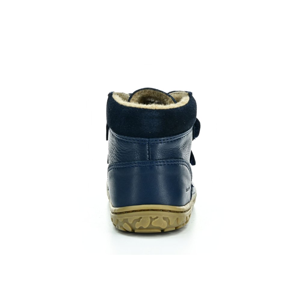 Lurchi Nino Nappa Azul Winterbarfußstiefeletten