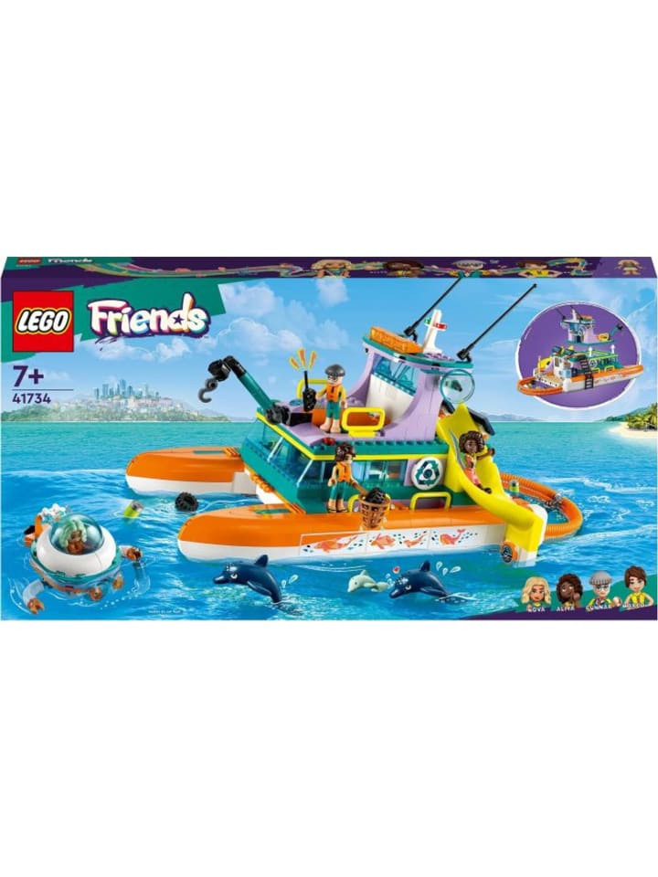 LEGO Friends Seerettungsboot in Mehrfarbig ab 7 Jahre günstig kaufen onesize
