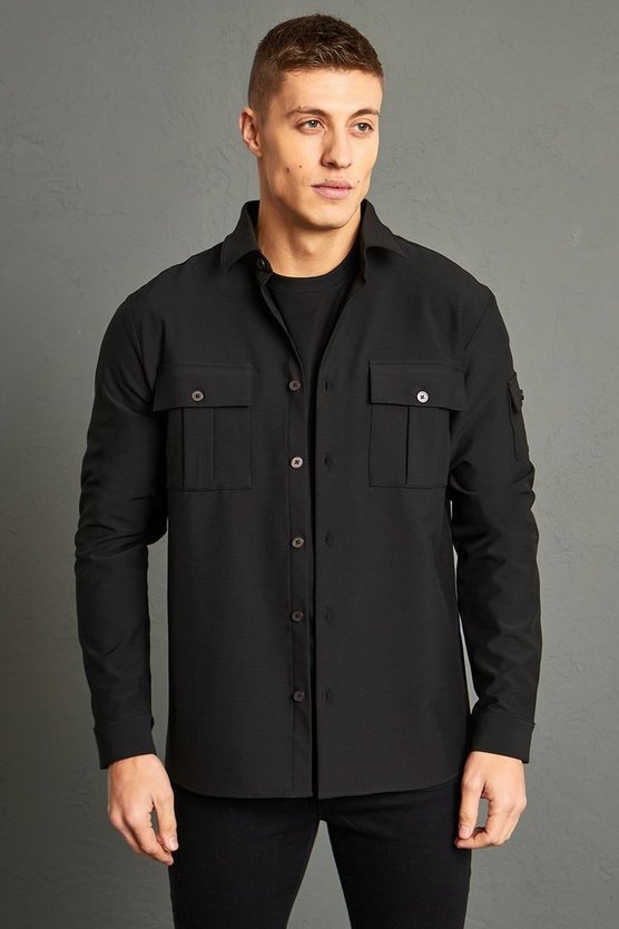 Ma1 Stretch-Overshirt
