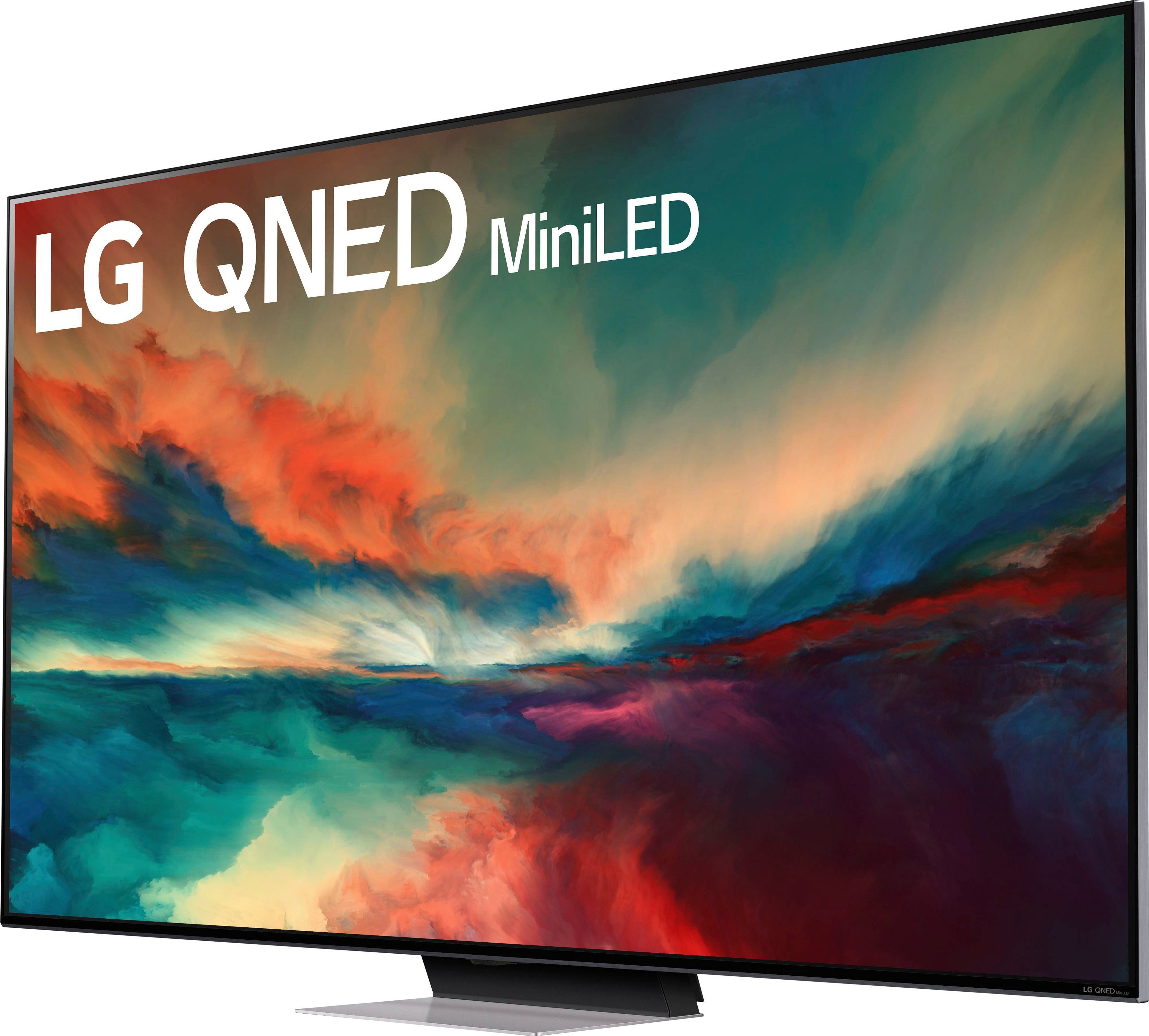 LG 86QNED866RE QNED-Fernseher (217 cm/86 Zoll, 4K Ultra HD, Smart-TV, QNED MiniLED, bis zu 120Hz, α7 Gen6 4K AI-Prozessor, HDMI 2.1)