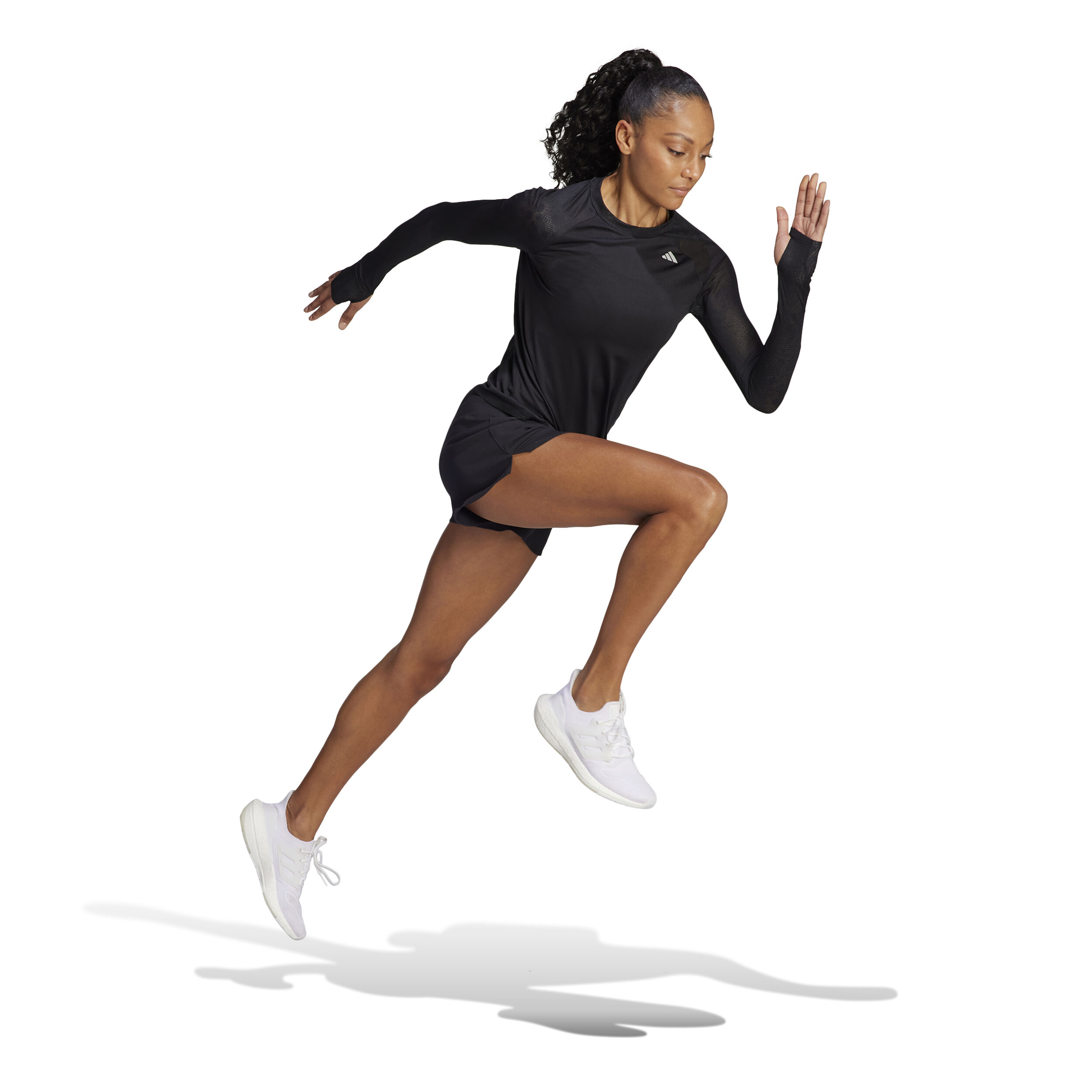 Adizero Lauftop Damen - Schwarz