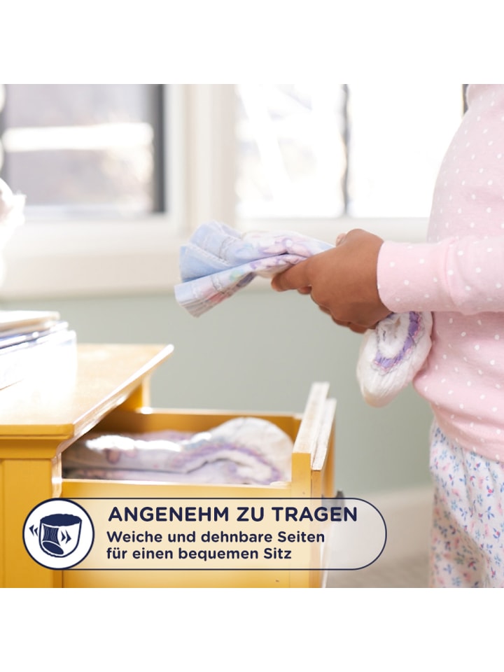 DryNites Windeln Windelhosen Mädchen 4-7J 17-30kg Jumbo Monatspack 64 Stk günstig kaufen onesize