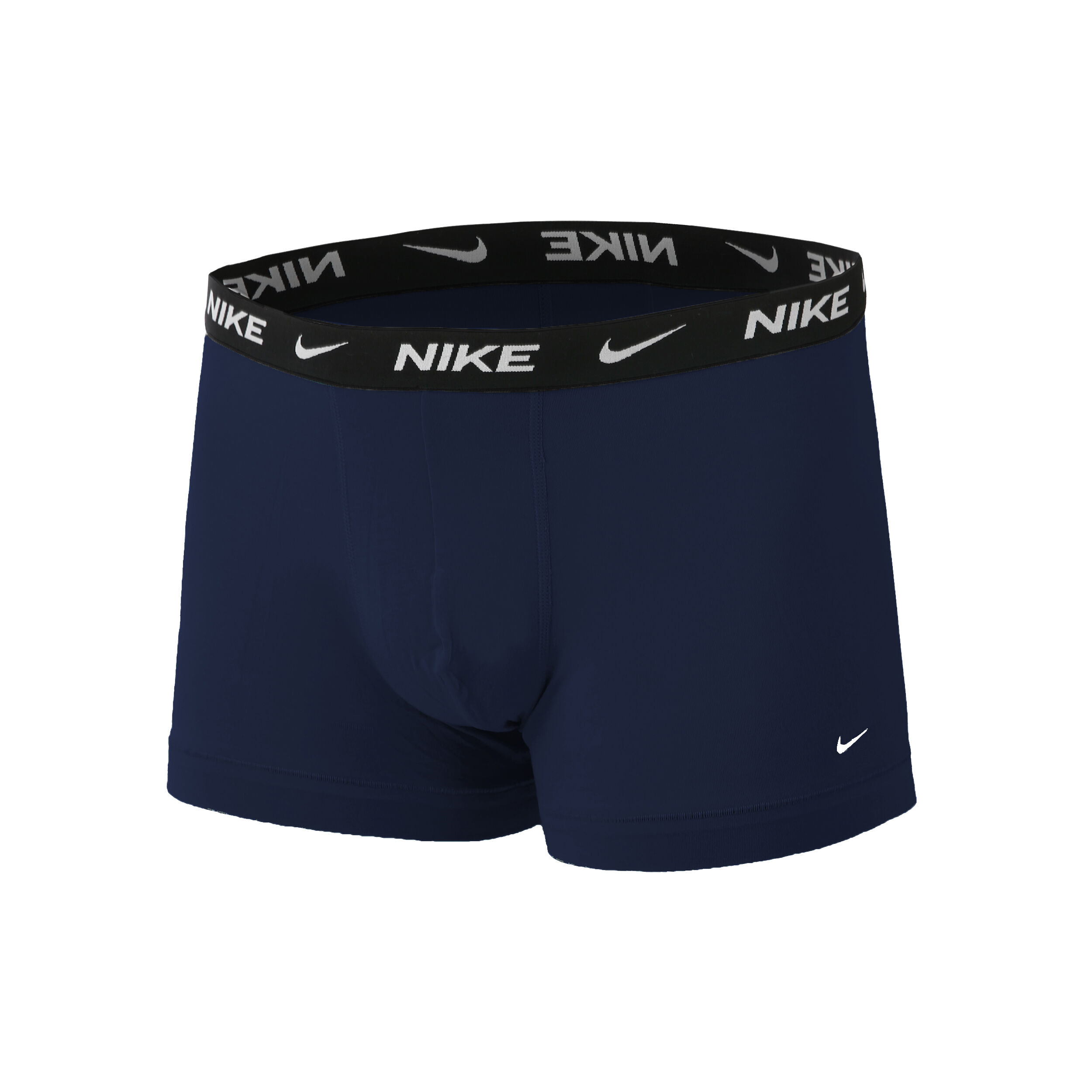 Everyday Cotton Strech Trunk Boxer Short 3er Pack Herren - Dunkelblau, Blau