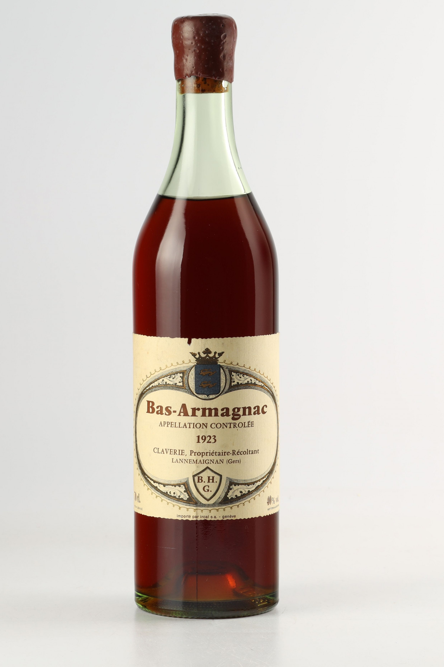 Claverie Bas Armagnac 1923, Armagnac
