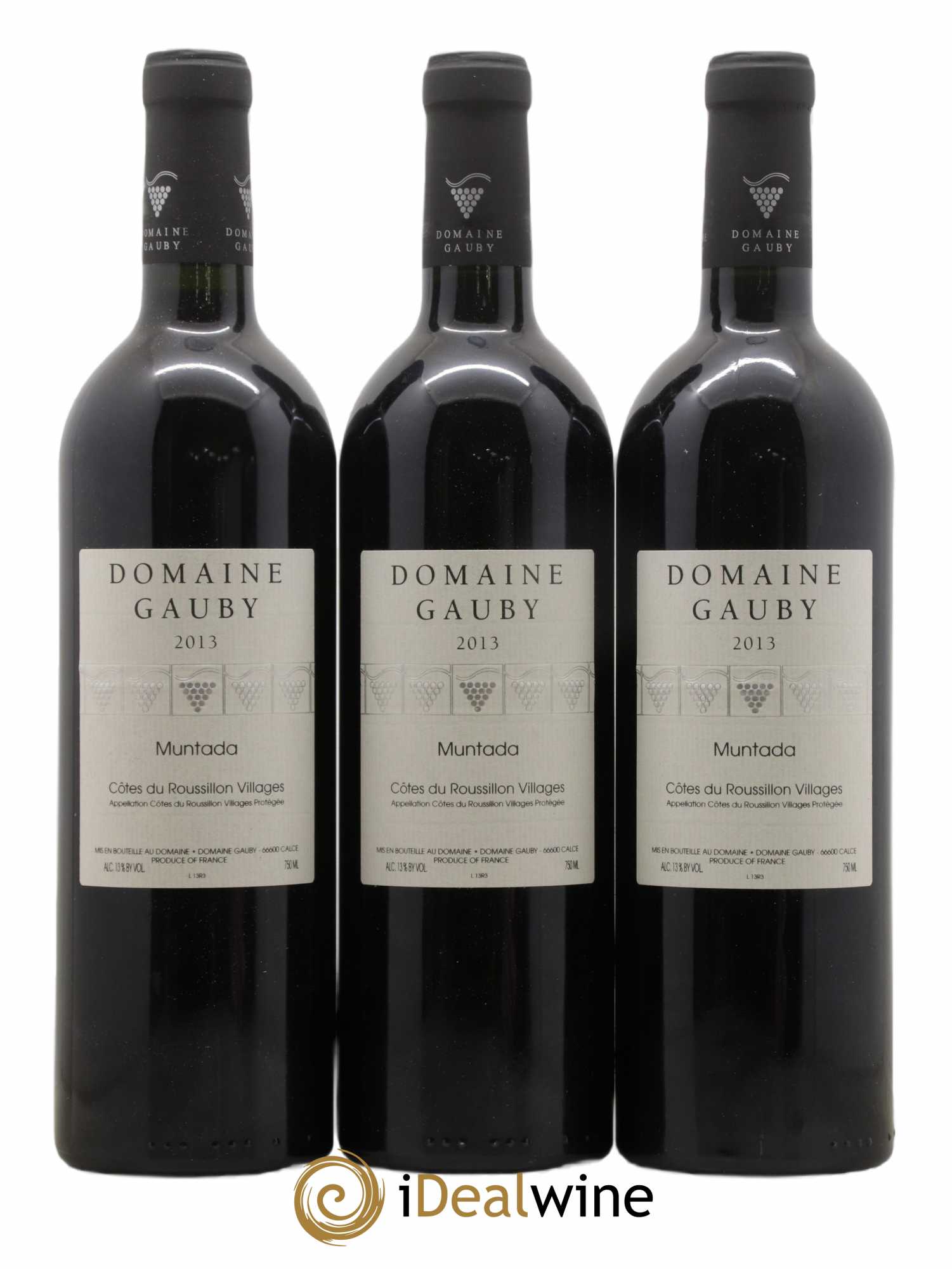 Côtes du Roussillon Villages La Muntada Gauby (Domaine)  2013 - Lot de 6 Bouteilles
