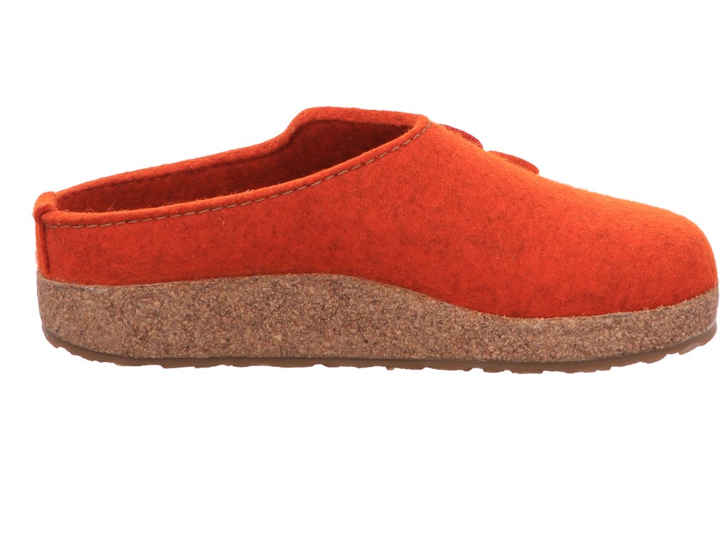 HAFLINGER Hausschuhe orange