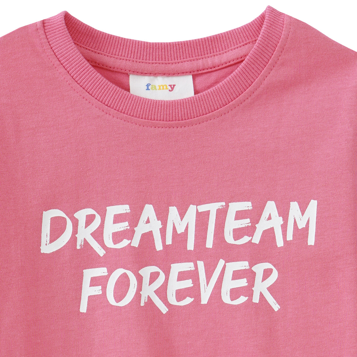 Mädchen Langarmshirt mit Message-Print