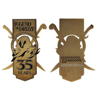 Dungeons & Dragons Metallbarren - 35th Anniversary Legend of Drizzt (Limited Edition)