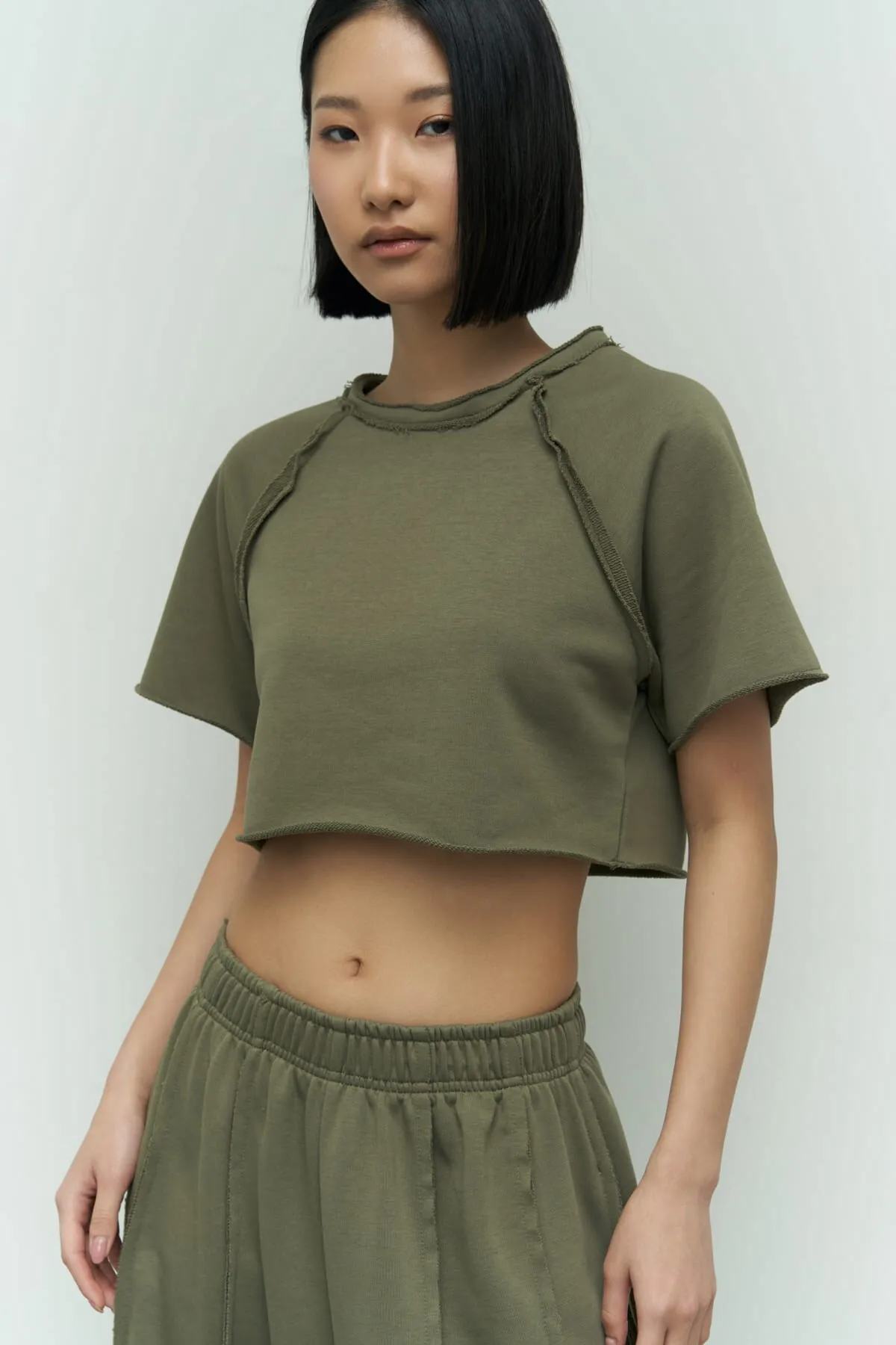 MAİ COLLECTİON  Trainingsanzug - Khaki - Regular Fit