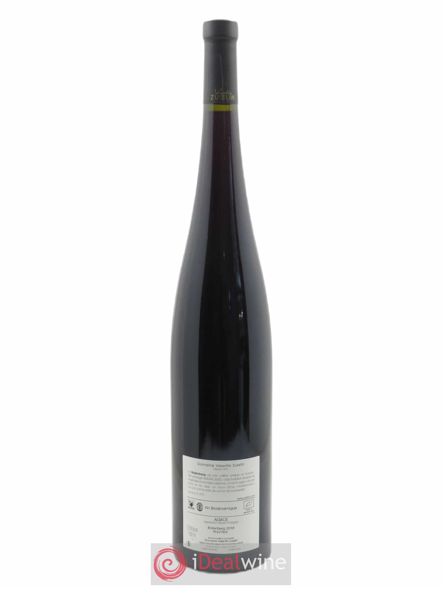 Pinot Noir Bollenberg Valentin Zusslin (Domaine)  2018 - Lot de 1 Magnum