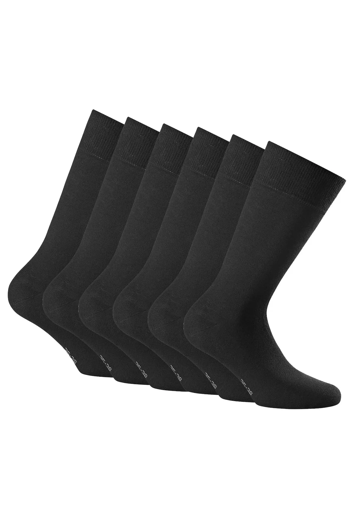 Rohner  Basic Unisex Socken, 6er Pack - Cotton II, Kurzsocken, Basic, einfarbig