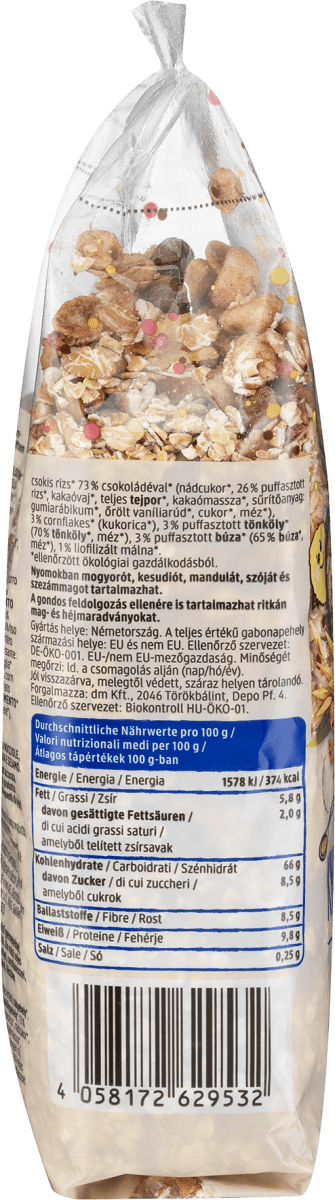 Knuspermüsli, ohne Rosinen Kinder, 375 g