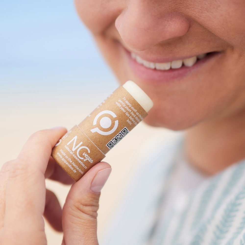 pandoo Lippenpflegestift Lip Balm, Bare, vegan & plastikfrei