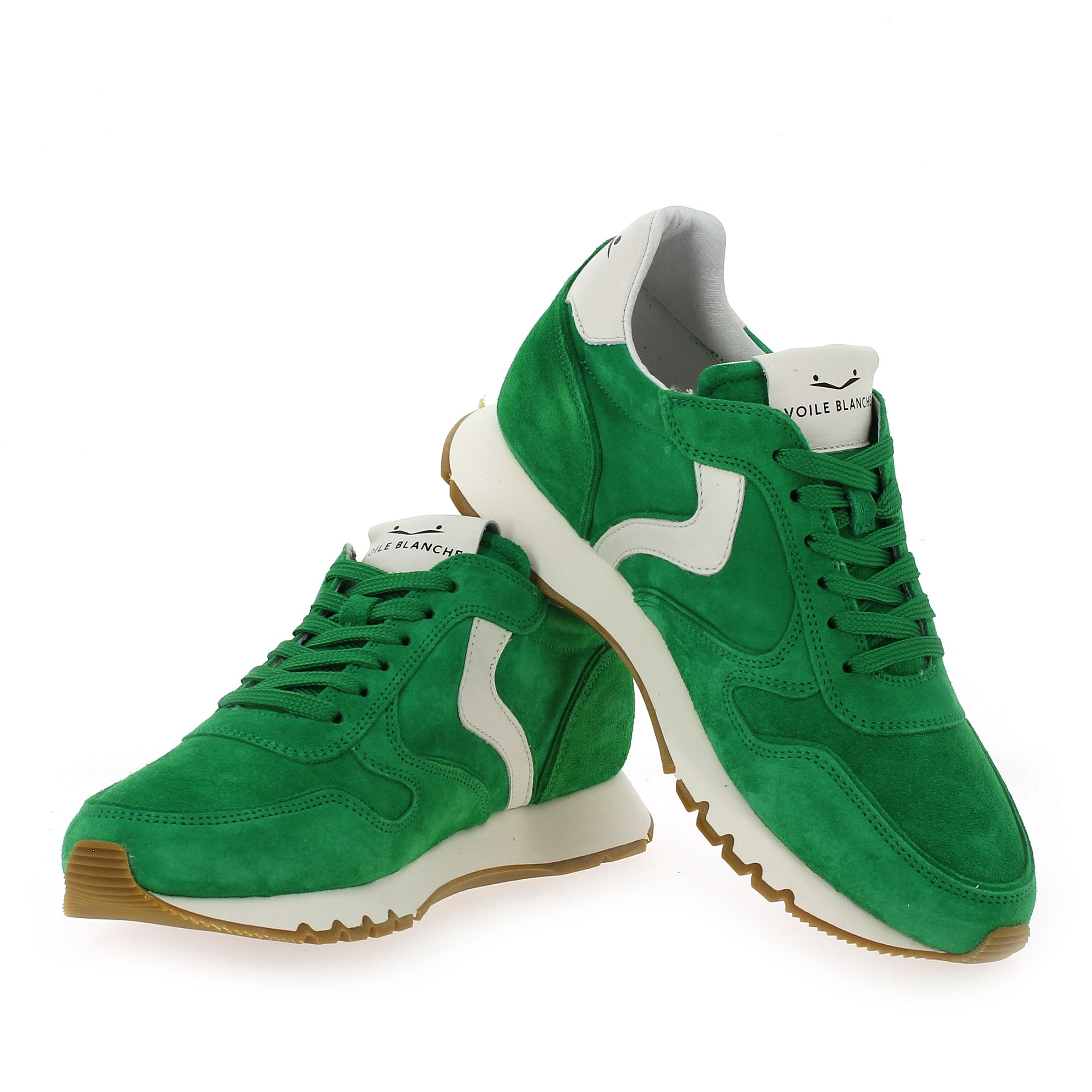 Voile Blanche  JULIA SUEDE - Vert Blanc