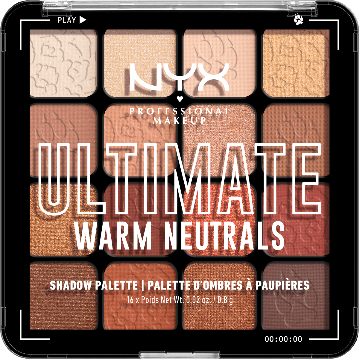 Lidschatten Palette Ultimate 05W Warm Neutrals, 12,8 g
