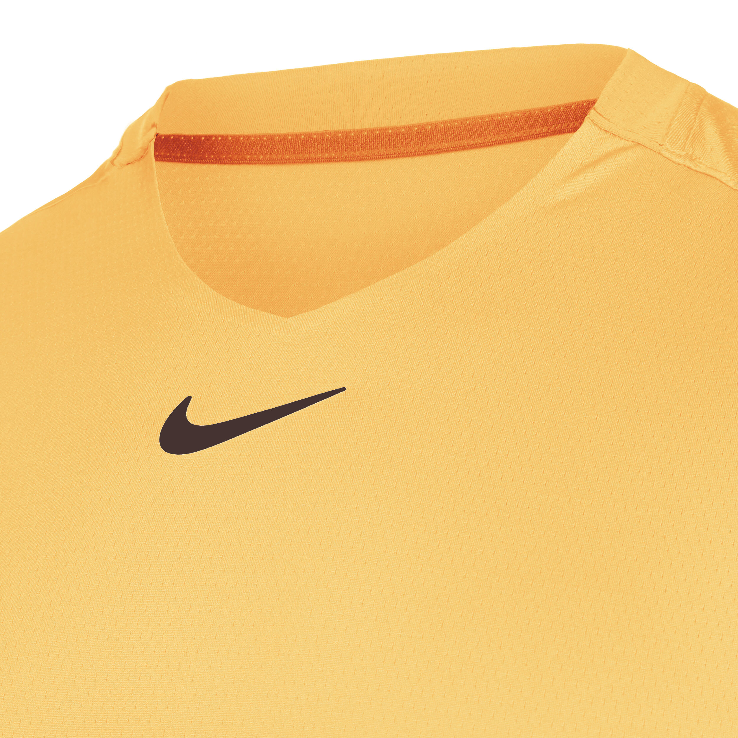 Dri-Fit Advantage Court T-Shirt Herren - Gelb