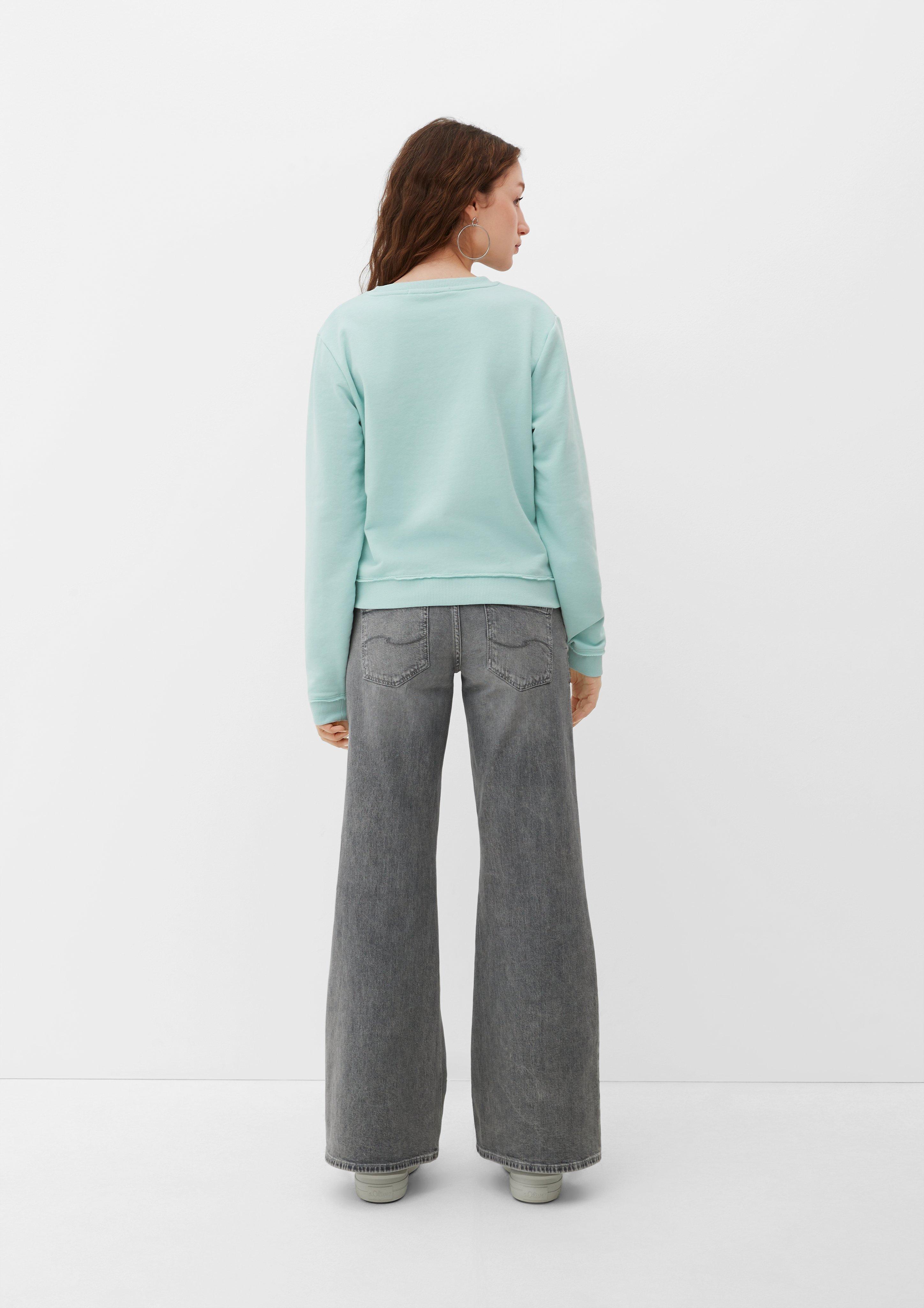 Sweatshirt mit offenem Saum  2127905-6092