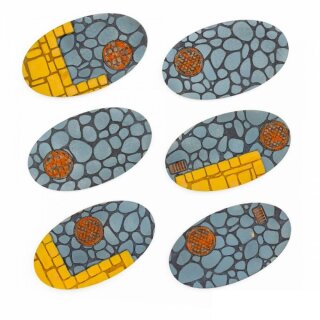 Town Streets 90 x 52mm - Base Toppers (6)