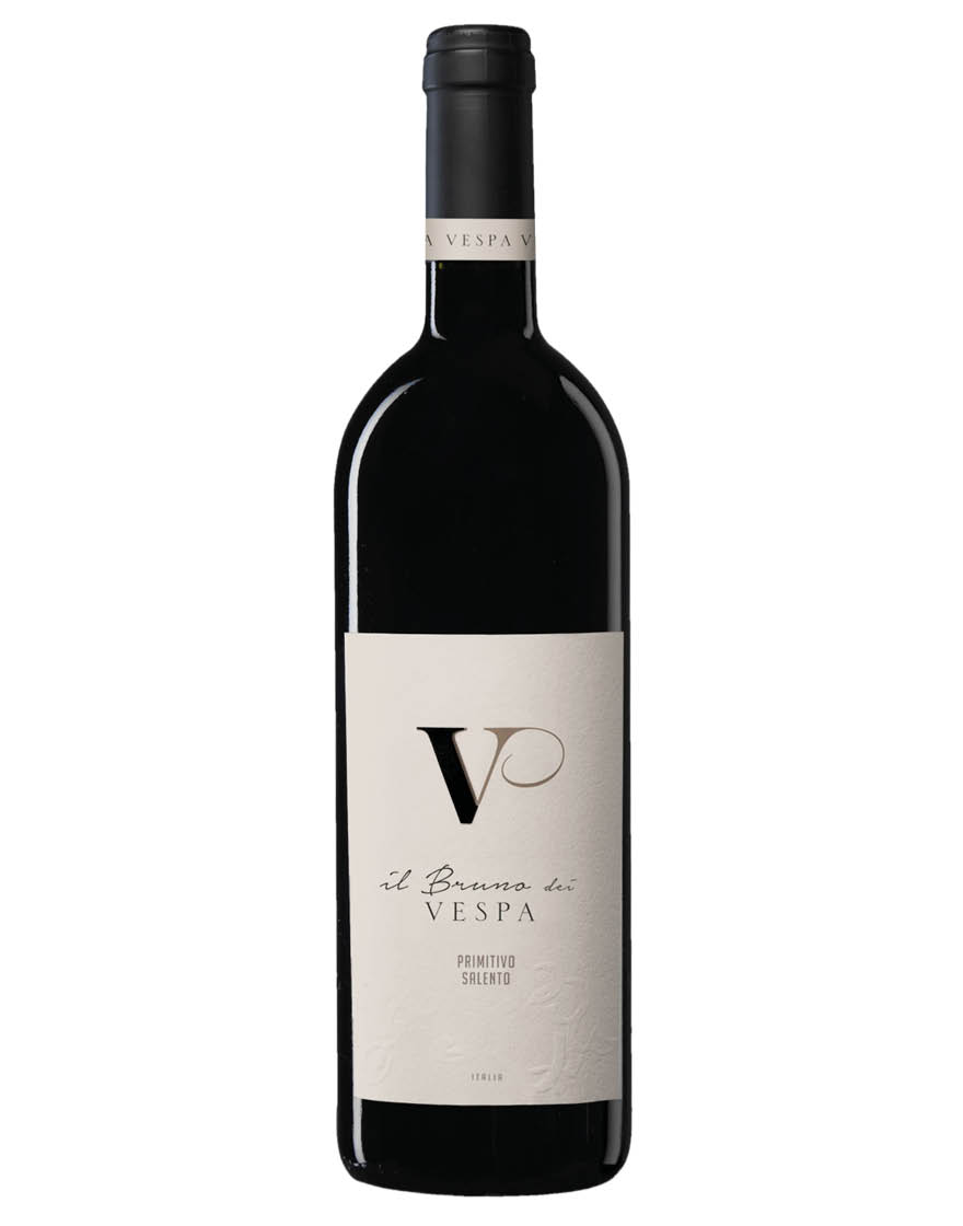 Salento Primitivo IGT Il Bruno dei Vespa 2022 Vespa Vignaioli per Passione 0,75 ℓ