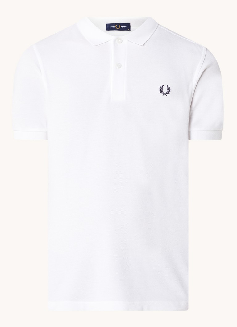 Fred Perry polo majica regularnog kroja od pike pamuka s vezom logotipa