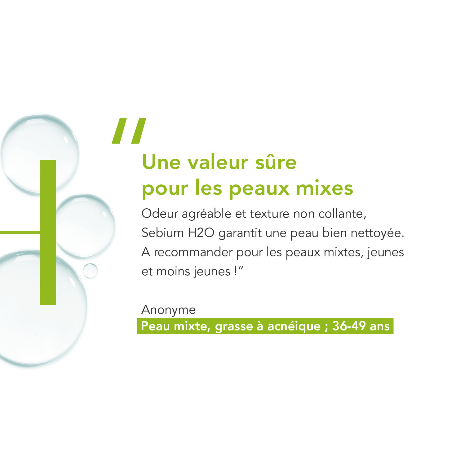 Bioderma Sébium H2O Eau Micellaire Purifiante - Peaux Mixtes à Grasses