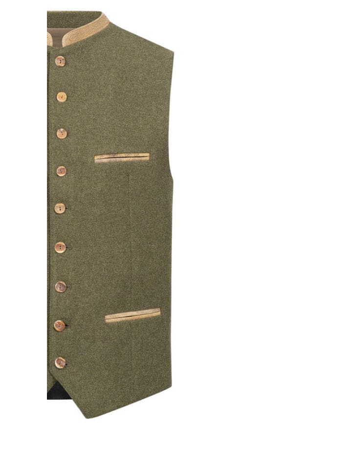 Nübler Trachtengilet Gustl in Lorbeer günstig kaufen