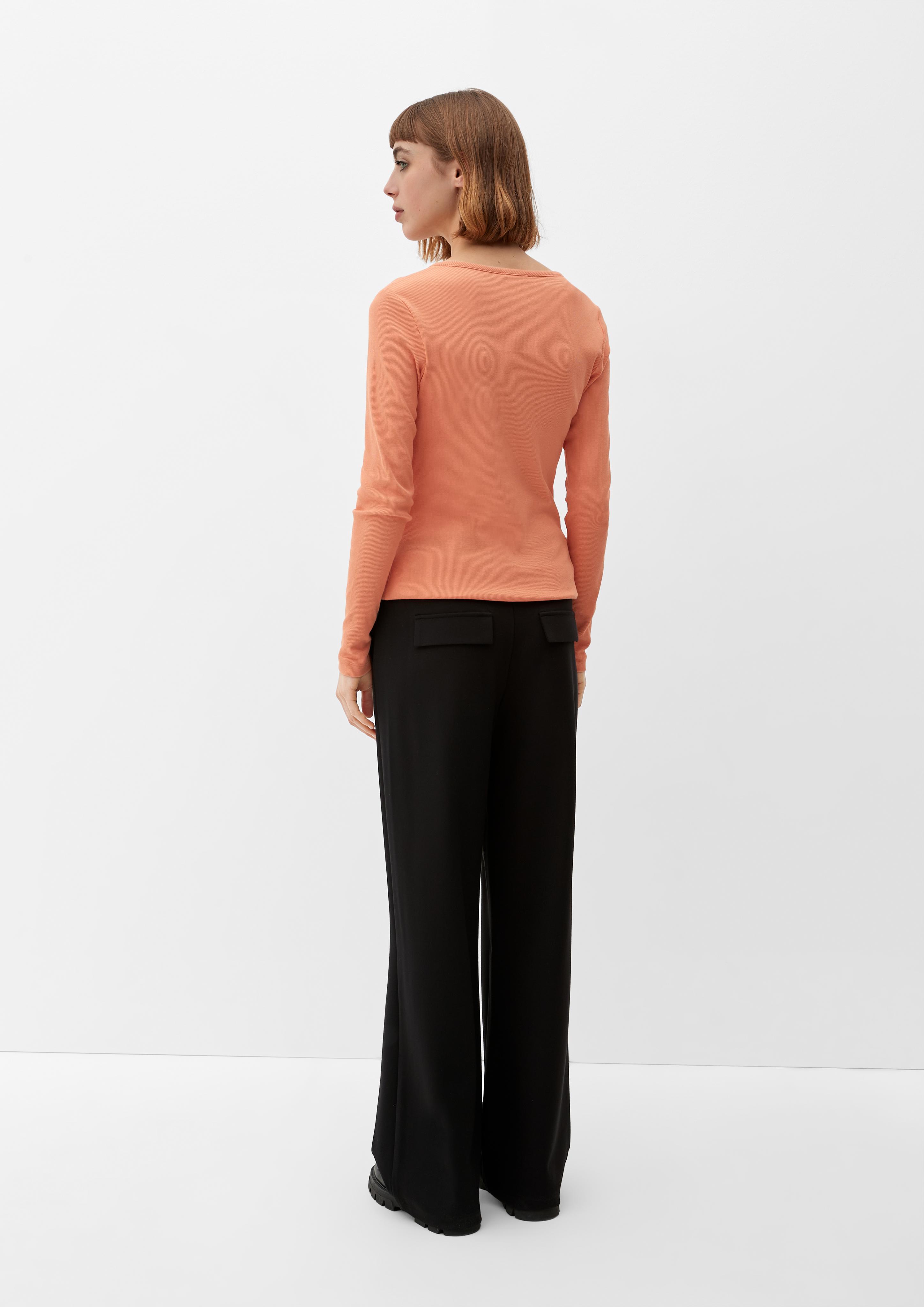 Longsleeve mit Rippstruktur  2130352-2711