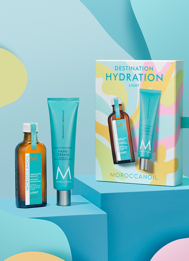 Moroccanoil Destination Hydration - ierobežota izdevuma kopšanas komplekts