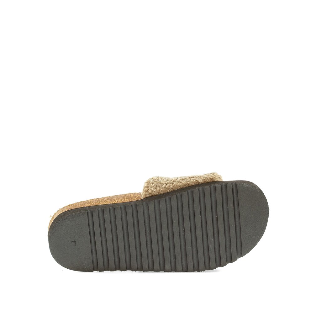 Gabor fashion Plüschhausschuh beige