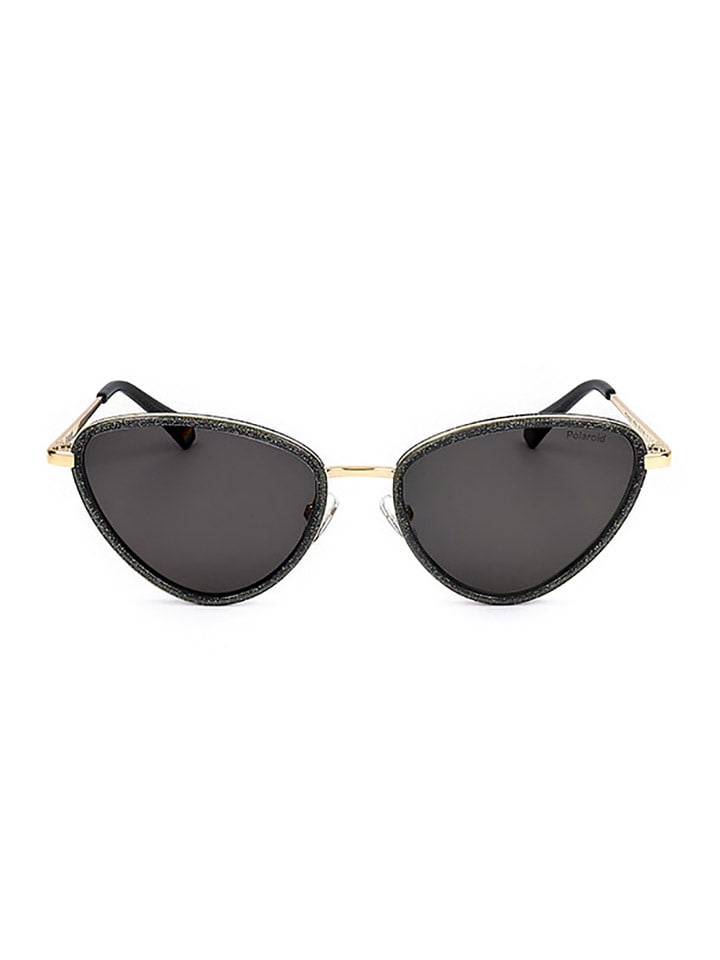 Polaroid Damen-Sonnenbrille in Grau/ Gold günstig kaufen 55