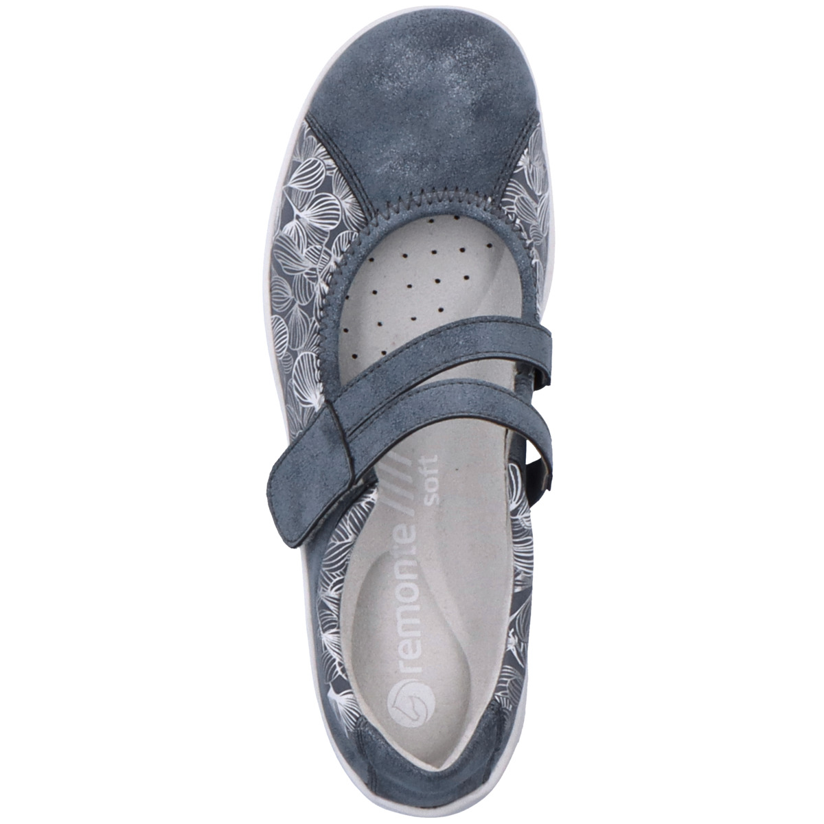 Remonte R3510 Ballerinas hellblau