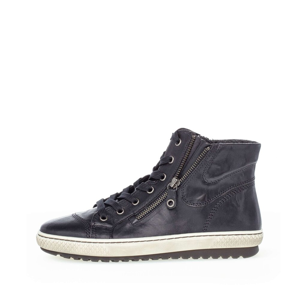 Gabor fashion Schnürstiefelette blau