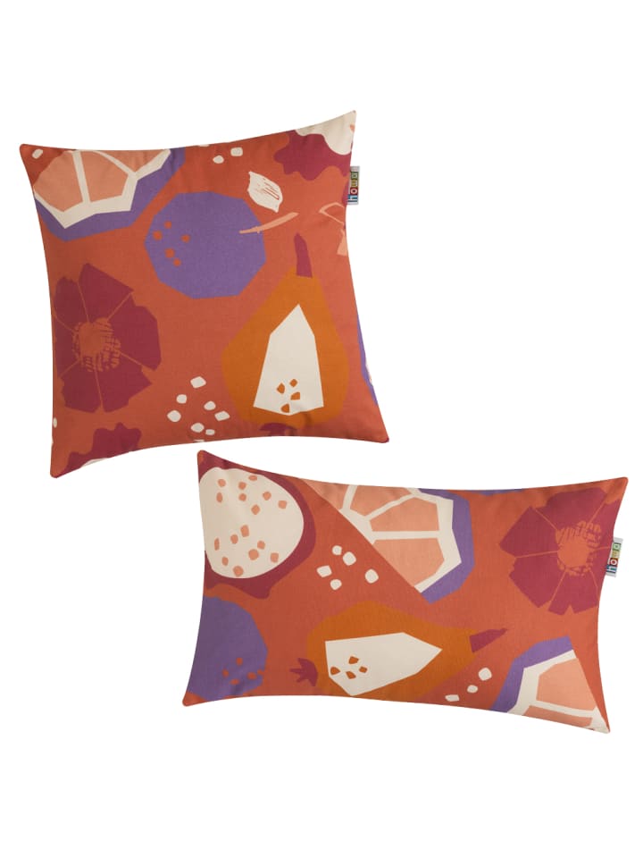 howa 2er Set Kissenbezug „colorful red“ günstig kaufen onesize