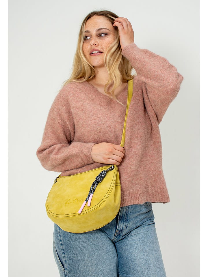 Fritzi aus Preußen Umhängetasche in Gelb - (B)27,5 x (H)22,5 x (T)11 cm günstig kaufen onesize