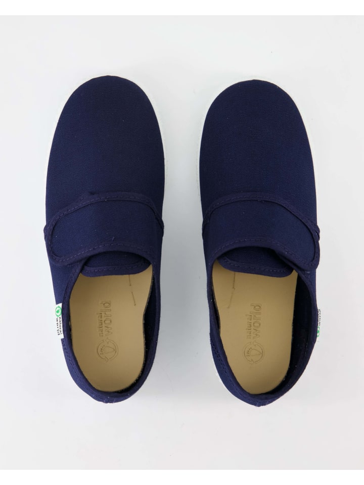 natural world Hausschuhe in Blau günstig kaufen
