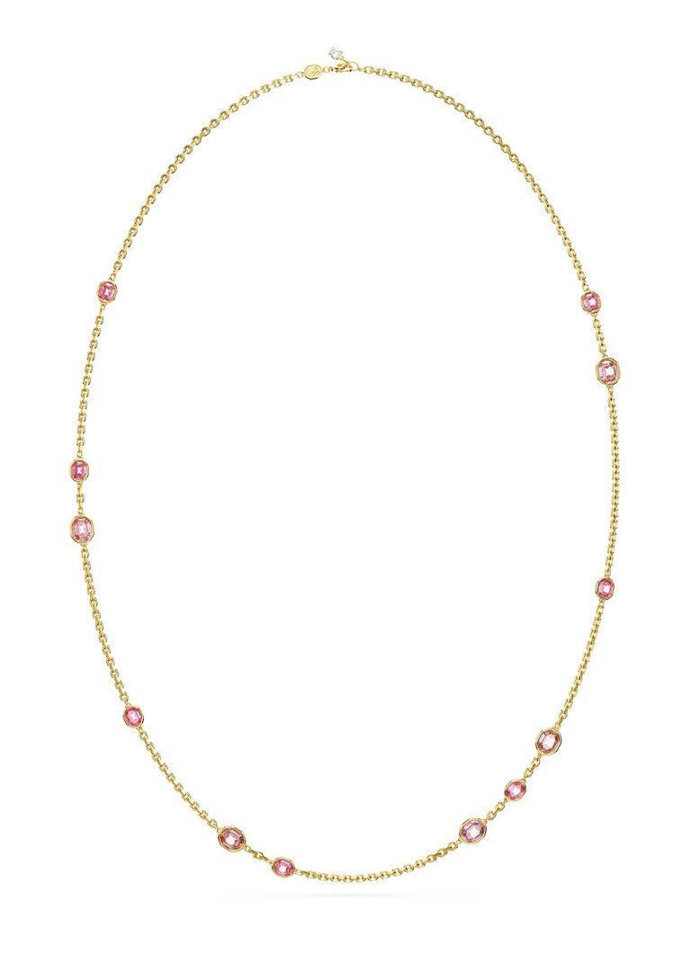 Κολιέ με επιχρυσωμένο κεχριμπάρι Swarovski