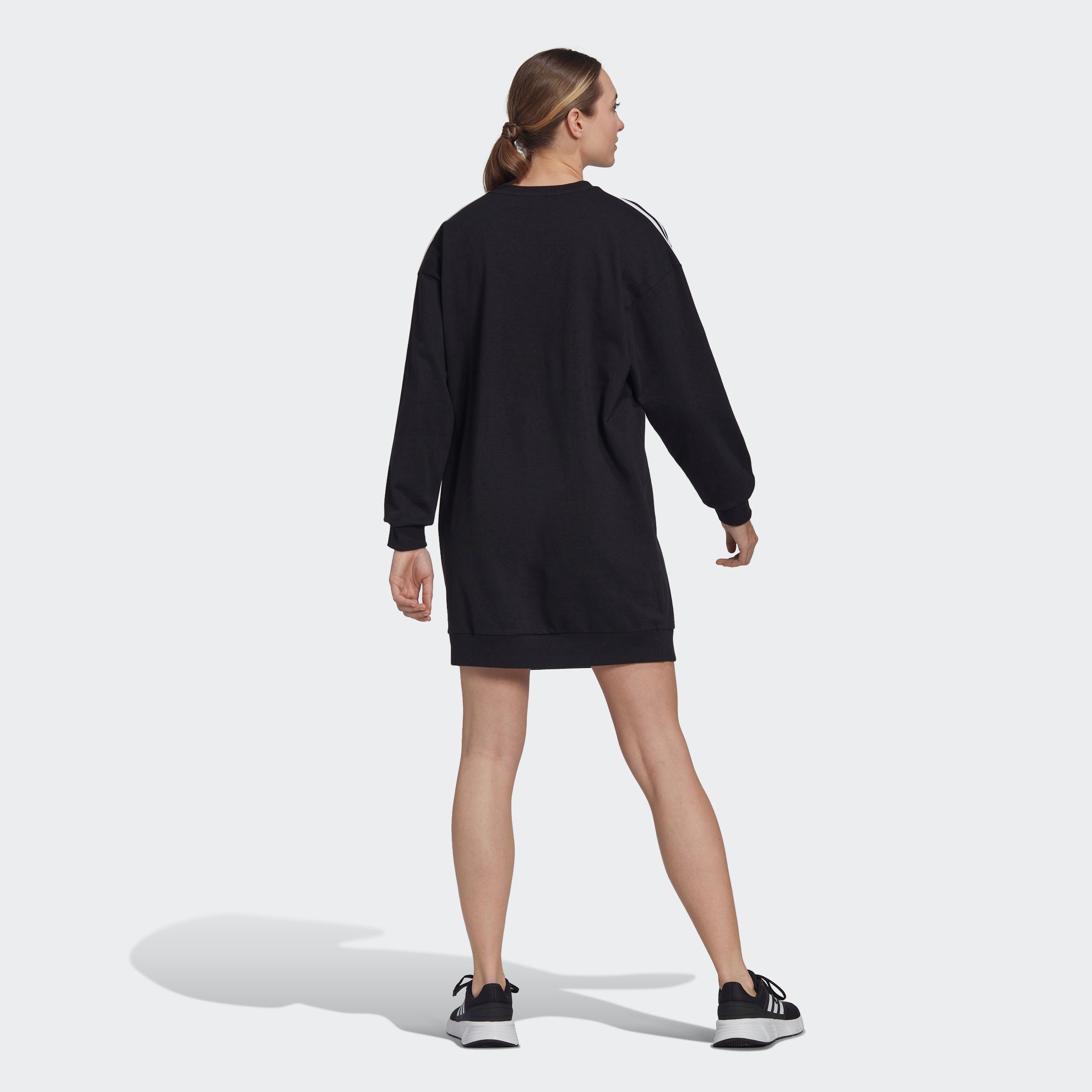 adidas Sportswear Shirtkleid ESSENTIALS 3-STREIFEN CREW KLEID