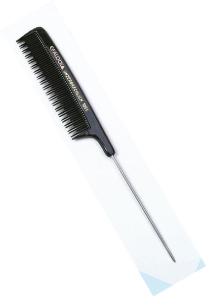 Efalock Nylon Nadeltoup.Kamm 8.0 sw Stielkamm