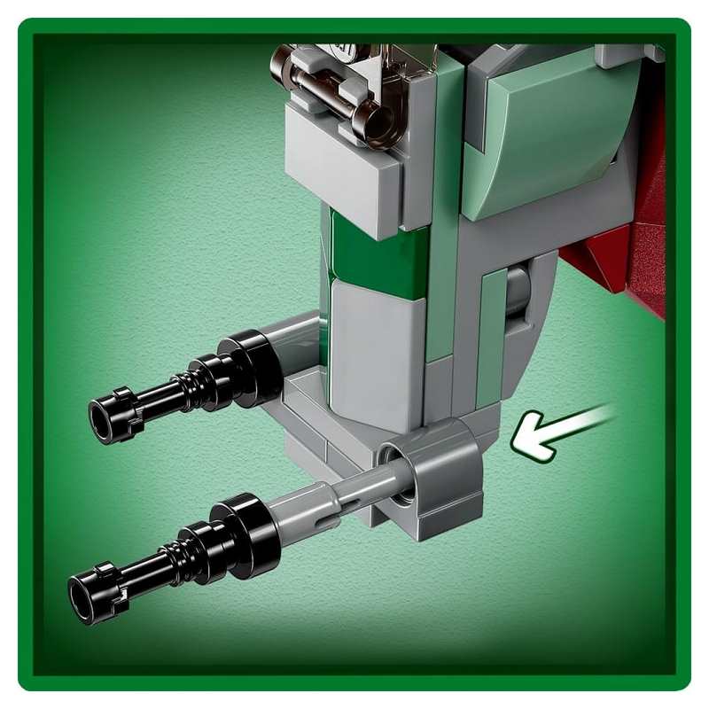 75344 Le vaisseau de Boba Fett Microfighter LEGO Star Wars