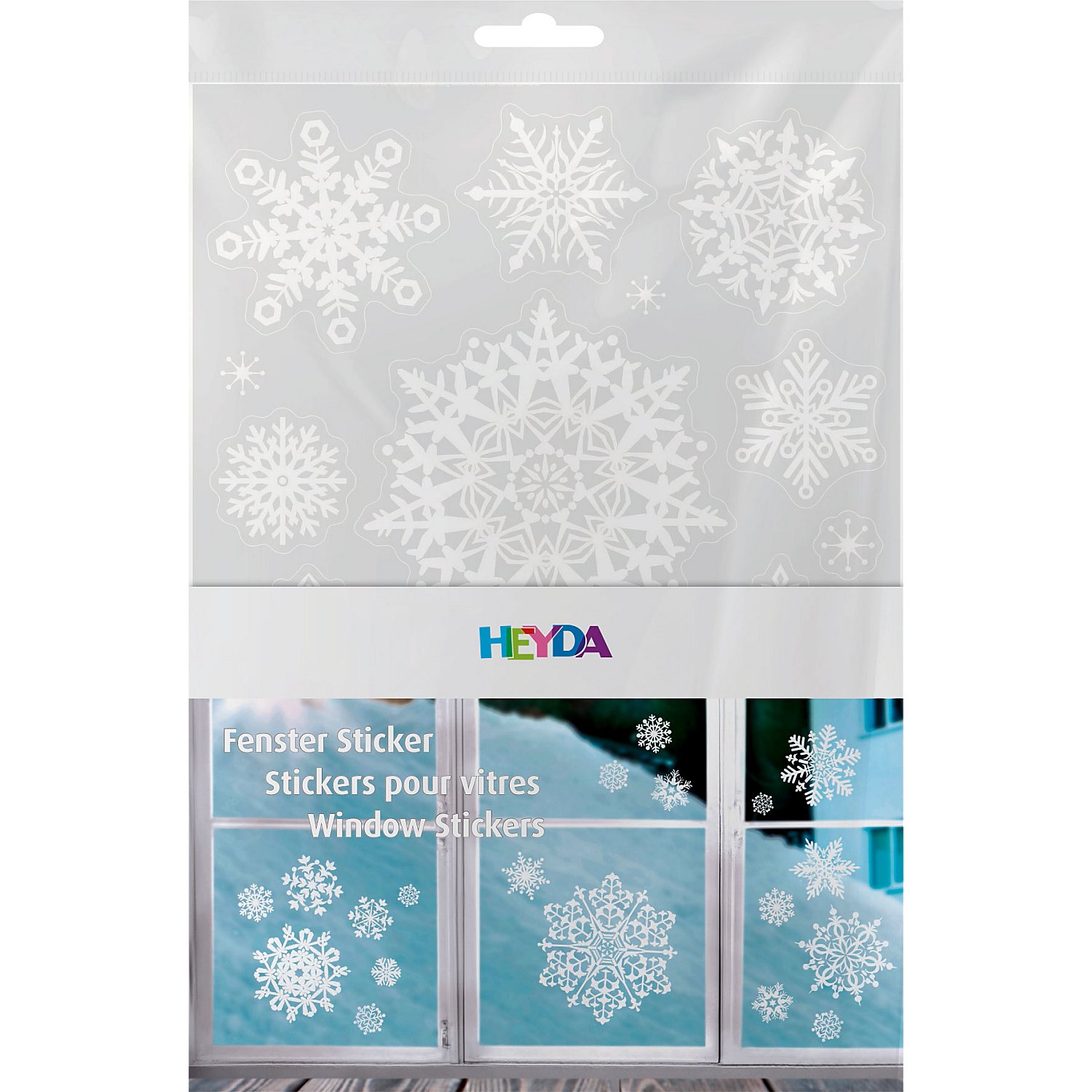 Heyda Fenster-Sticker 