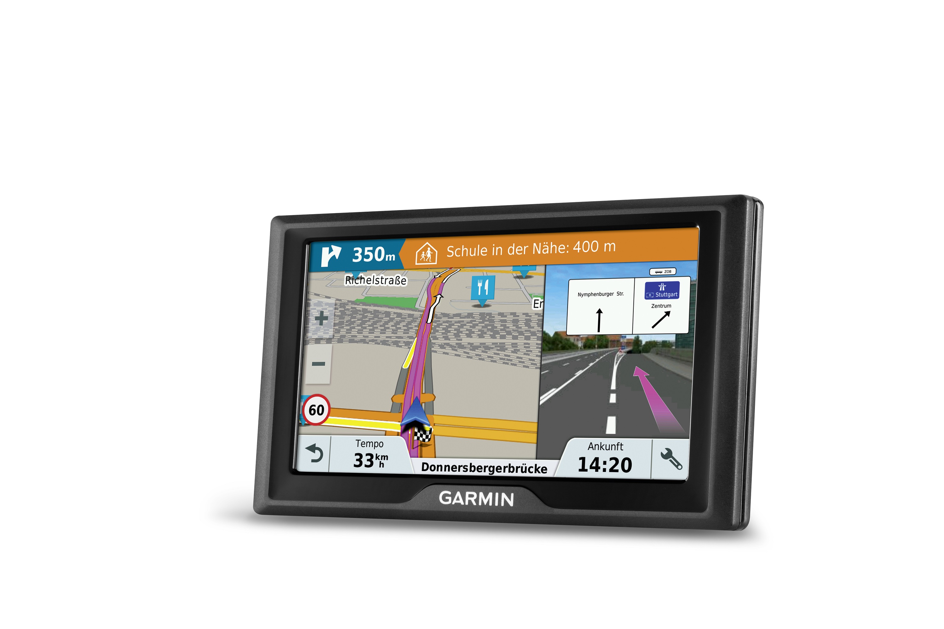 Garmin Drive™ 61 LMT-S Europa Navigationsgerät mit 15,4 cm (6 Zoll) Touchdisplay,  lebenslang kostenlose Kartenupdates(1) - ATU